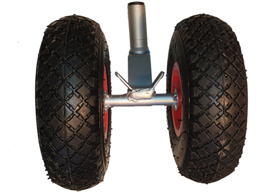 Jockey Wheel Helper Used if your existing jockey wheel only has one rubber wheel