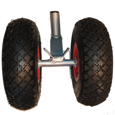 Jockey Wheel Helper 4ply pneumatic HD tyres 44mm
