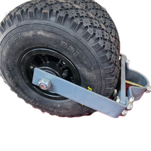 Jockey wheel Replacer with pneumatic 4ply HD Tyres