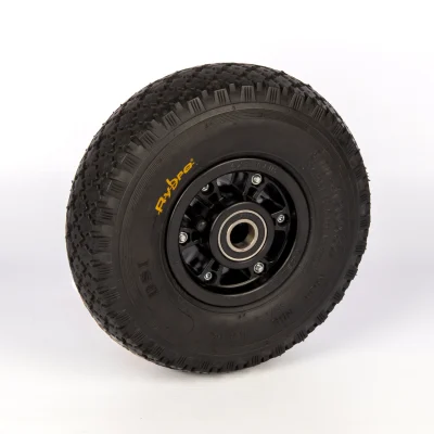 Complete pneumatic 4ply HD tyre and rim
